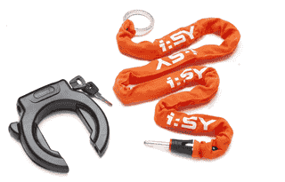 i:SY SCHLOSS SET - Rahmenschloss mit Einsteckkette (nur mit i:SY-Bike bestellbar)