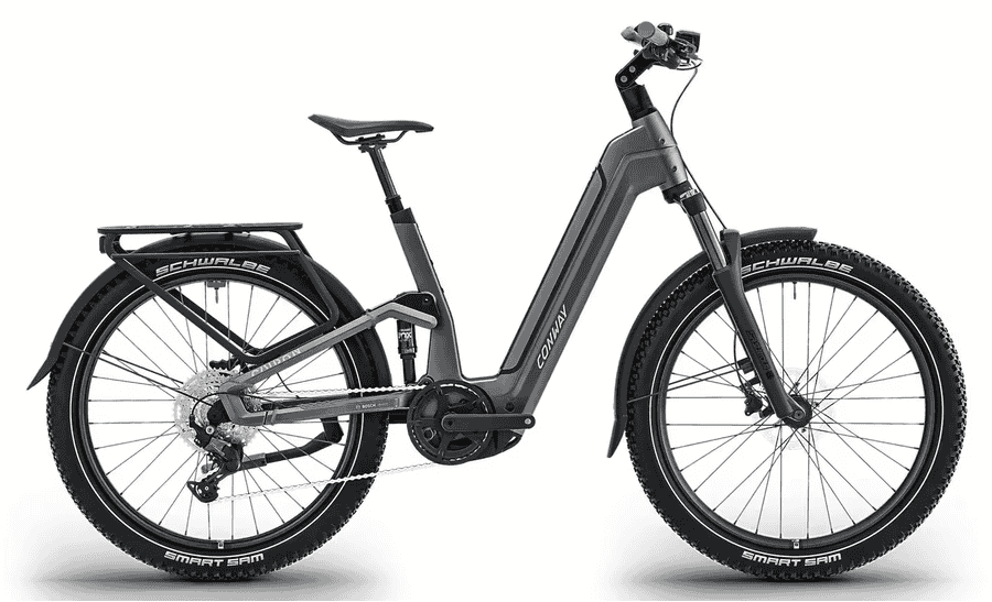 Conway Cairon C FS 2.0 800 - 27,5 Zoll 800Wh 9K Fully-Tiefeinstieg - darkgrey matt