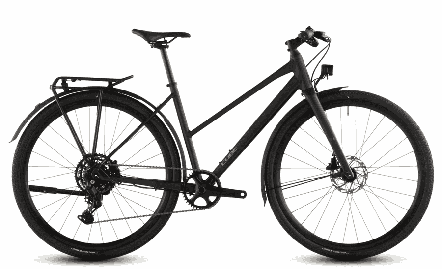 Cube Nulane Pro FE - 28 Zoll  9K Trapez - grey´n´chrome