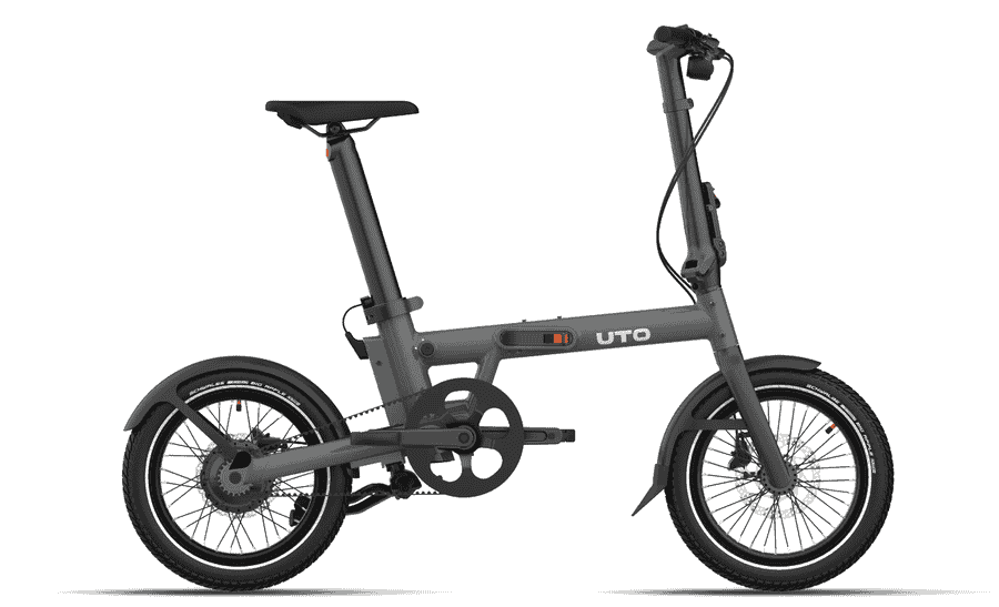 UTO PRO16 - 16 Zoll 250Wh Faltrad - anthrazitgrau