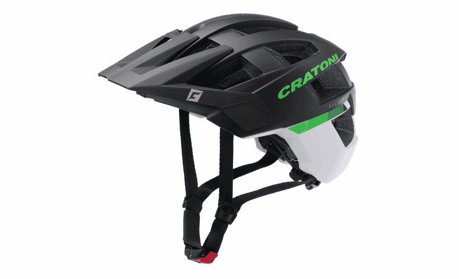 Cratoni Allset Fahrradhelm -  black-white matt