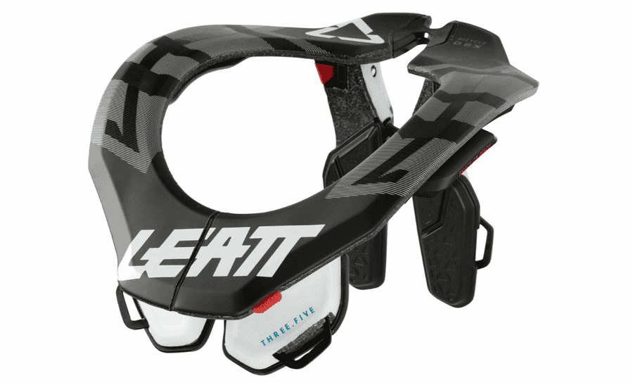  Leatt Nackenschutz Neck Brace DBX 3.5 Junior - fuel/black