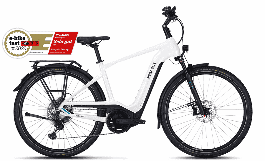 PEGASUS Premio Evo 11 40 Years - 28 Zoll 750Wh 11K Diamant - metallic off-white/black matt