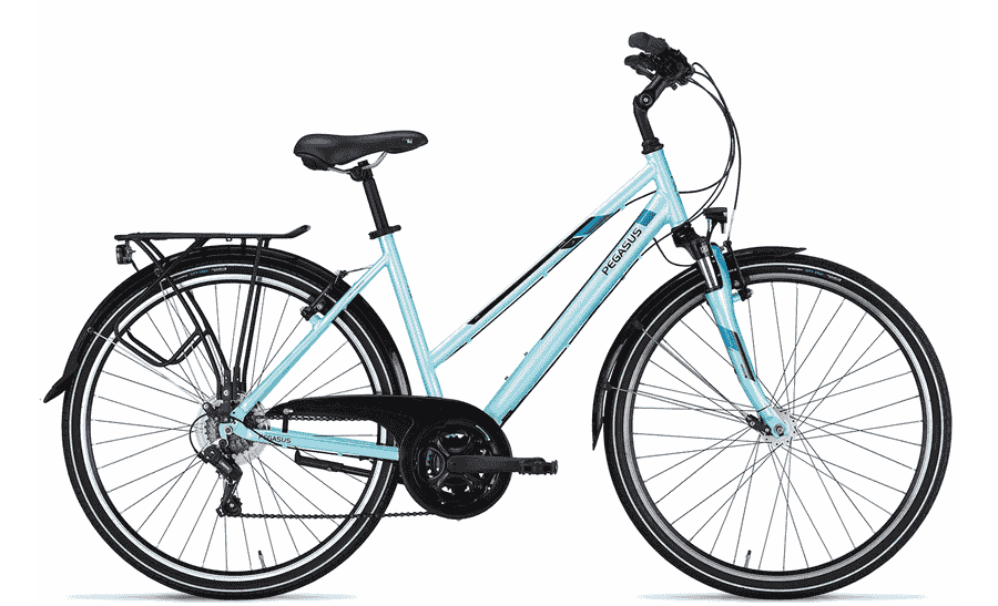 PEGASUS Piazza 21 - 28 Zoll 21K Trapez - ice blue