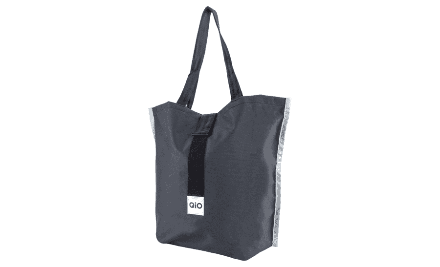 QIO Gepäckträgertasche Lisa - schwarz
