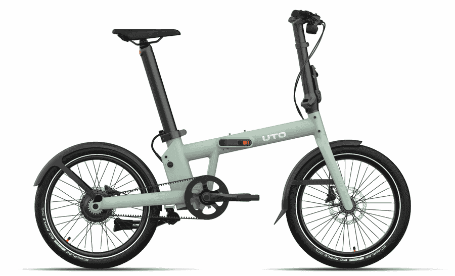 UTO PRO20 - 20 Zoll 352,8Wh Faltrad - rauchgrün