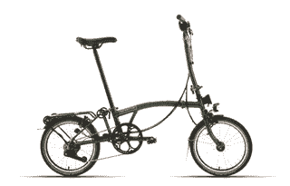 Brompton C-Line Explore - Typ H - 16 Zoll 12K Faltrad - Racing Green