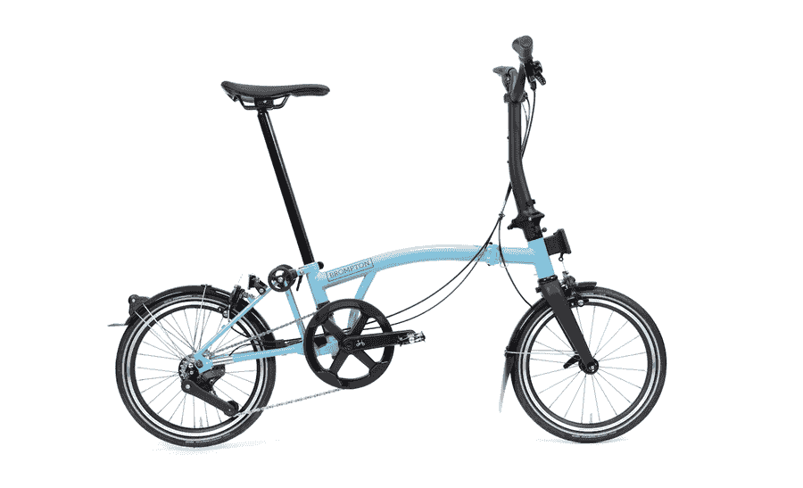 Brompton P Line - Typ M - 16 Zoll 4K Faltrad - Cloud Metallic