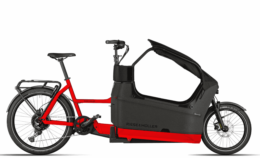 Riese & Müller Packster2 70 family - 20/26 Zoll 625Wh 10K Lastenrad - Chili Matt