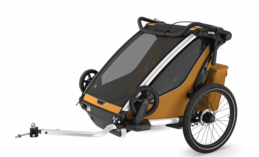 Thule Chariot Sport 2 double - Kinderfahrradanhänger - Natural Gold