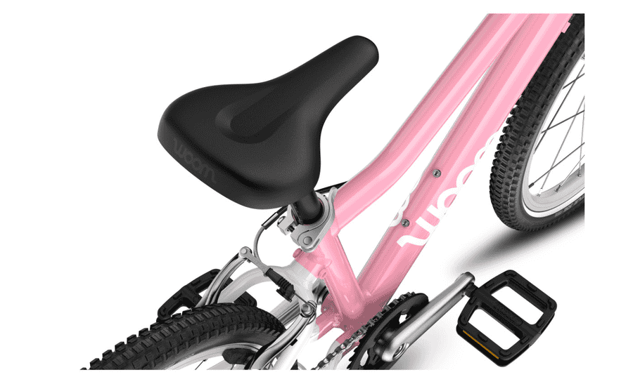 prometheus kinderfahrrad 14 zoll kids' bike 14 inch from 3-4 years with stabilisers in red & black