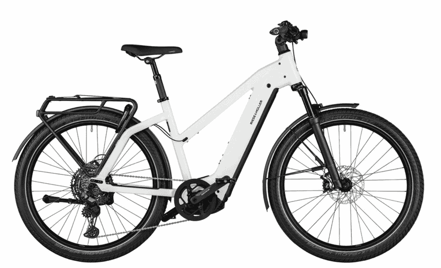 Riese und Müller Charger4 Mixte GT touring CORE - 27,5 Zoll 625Wh 10K Trapez - ceramic white