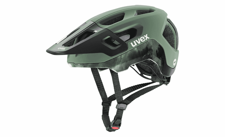 Uvex react MIPS - MTB Helm - Moss Green Black Matt