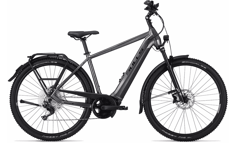 BULLS Cross Lite EVO 1 750 - 29 Zoll 750Wh 11K Diamant - black chrome matt