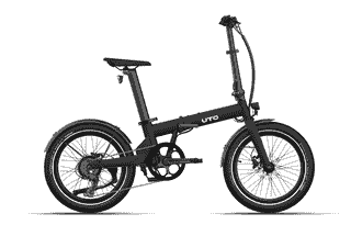 UTO OG20 - 20 Zoll 378Wh 7K Faltrad - onyx black