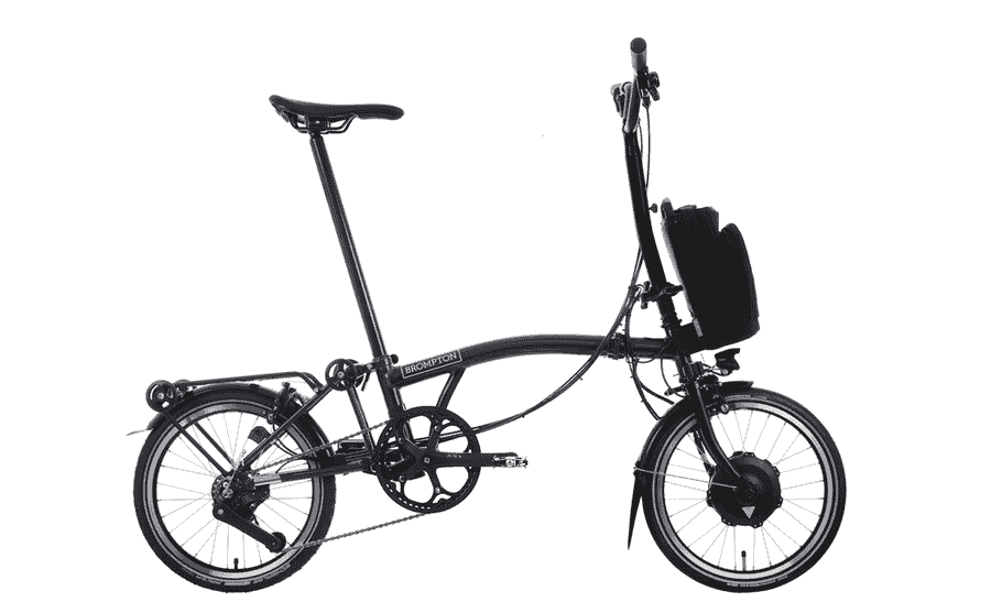 Brompton P-Line Electric Explore 12-speed - Typ H - 16 Zoll 300Wh 12K Faltrad - Amethyst Lacquer