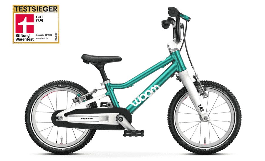 Woom GO 2 (Gen. H) - 14 Zoll Diamant 1K - metallic turquoise
