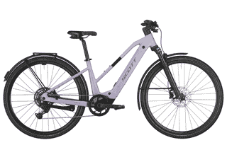 Scott Passage 30 Slope - 28 Zoll 400Wh 9K Trapez - Lila Purple