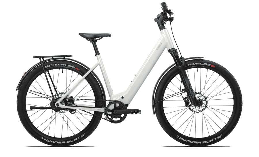 Coboc Skye Step Belt Di2 - 28 Zoll 400Wh 11N Wave - Ivory gloss