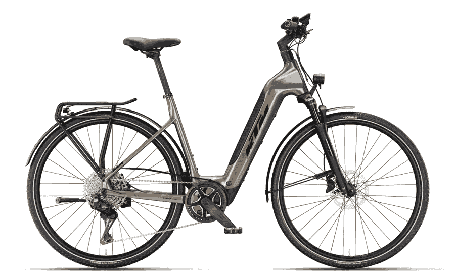 KTM POWER SPORT SX PLUS Di2 - 28 Zoll 400Wh 11K Wave - olive pearl