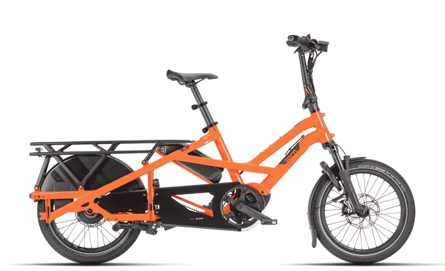 Tern GSD P00 - 20 Zoll 545Wh Enviolo Longtail - papaya orange