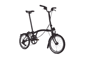 Brompton C Line - High 16 Zoll 4K Faltrad - Red Plum