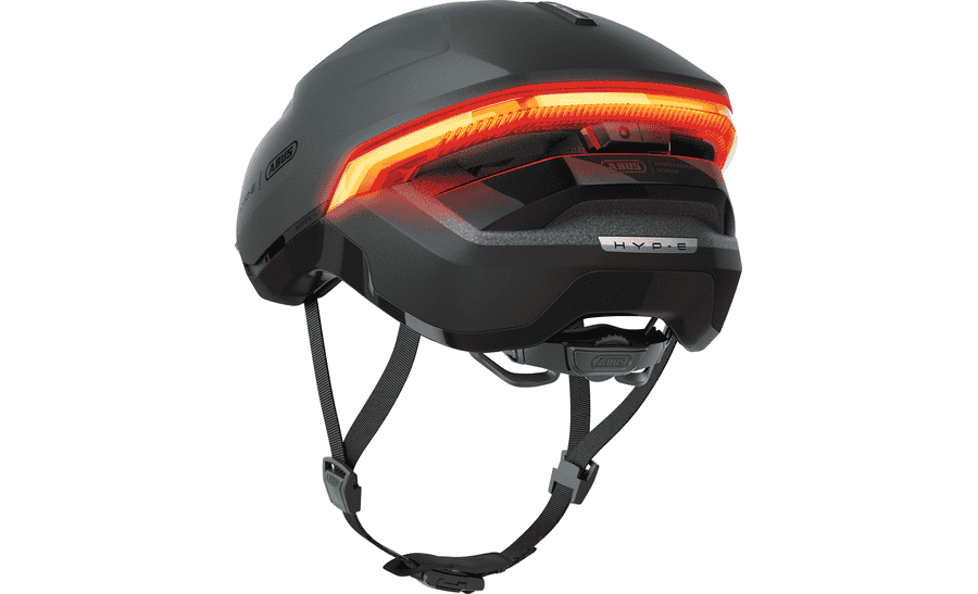 HYP-E Fahrradhelm Volcano Titan  mit Licht & Blinkerfunktion