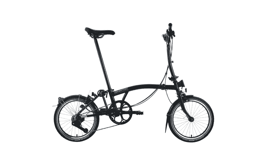 Brompton C-Line Explore - Typ H - 16 Zoll 12K Faltrad - Black Matt