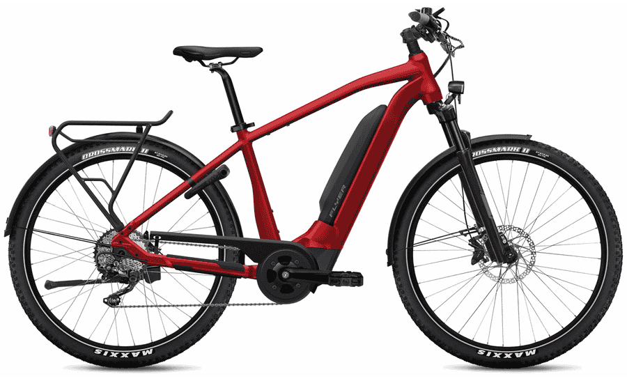 FLYER Upstreet5 7.12 - 27,5 Zoll 750Wh 10K Diamant - Mercury Red Gloss