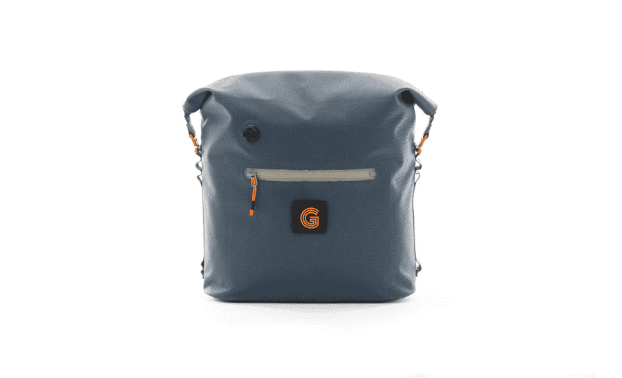 Brompton Borough Wasserdichte Roll-Top Tasche klein - navy grey
