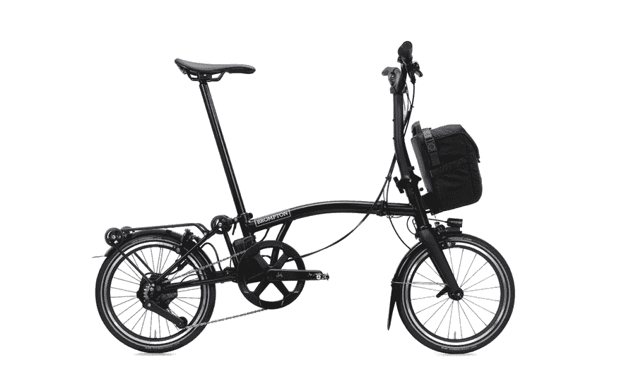 Brompton P Line Electric - Typ H - 16 Zoll 345Wh 4K Faltrad - Matt Black