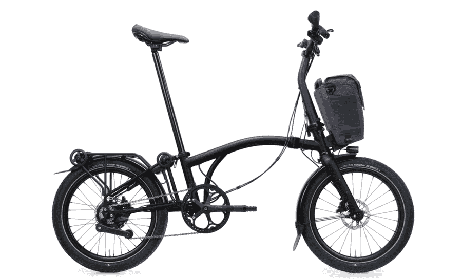 Brompton G Line Electric City+ - 20 Zoll 345Wh 4K Faltrad - Space Black