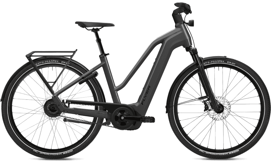 FLYER G1 Gotour 7.23 - 28 Zoll 750Wh Enviolo Trapez - cold anthracite gloss