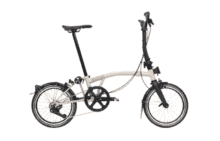 Brompton P Line - Typ M - 16 Zoll 4K Faltrad - Dune Sand