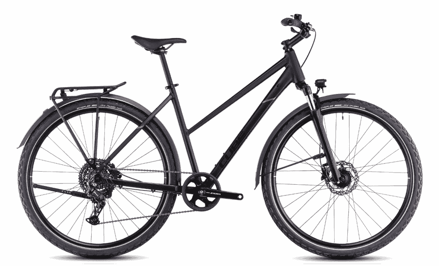 Cube Nature ONE Allroad - 28 Zoll  8K Trapez - black´n´black
