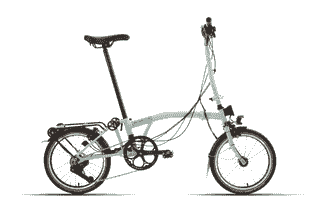 Brompton C-Line Explore - Typ H - 16 Zoll 12K Faltrad - Turkish Green