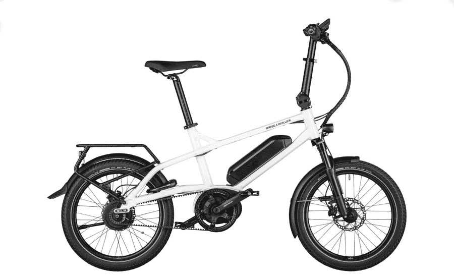 Riese und Müller Tinker2 vario - 20 Zoll 545Wh Enviolo - crytsal white