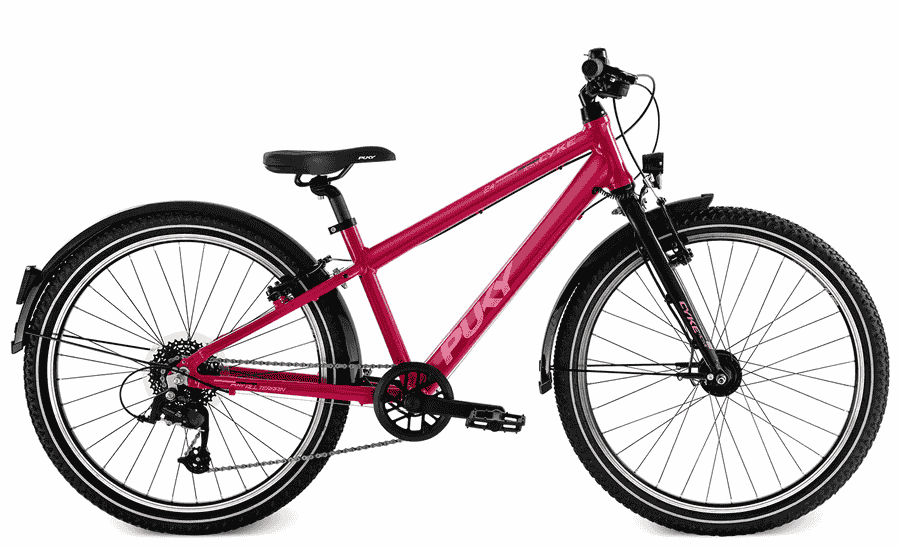 PUKY CYKE 24-8 ACTIVE - 24 Zoll 8K Diamant - berry/black