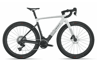 Scott Solace Gravel 20 - 28 Zoll 360Wh 13K-AXS Diamant - squid blue beluga grey