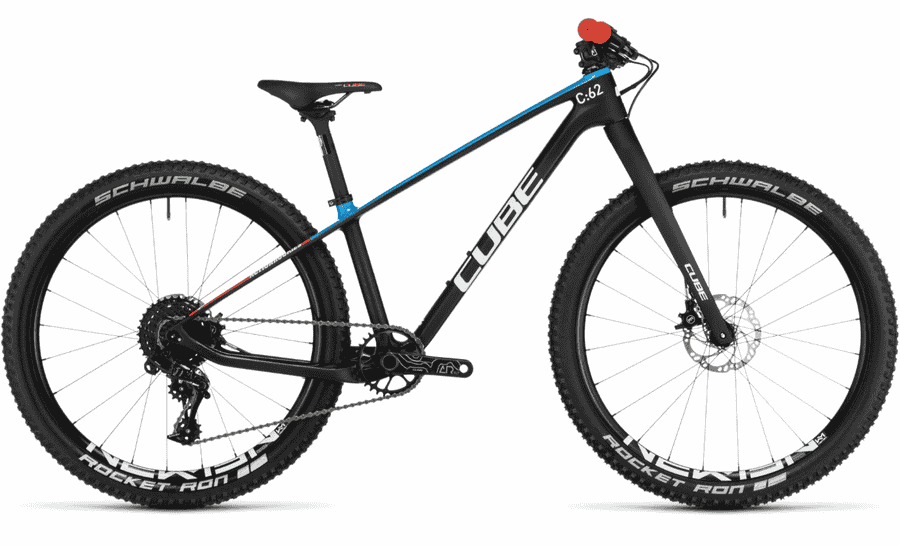 Cube Elite 240 C:62 SLX - 24 Zoll 11K Diamant - carbon´n´blue´n´red