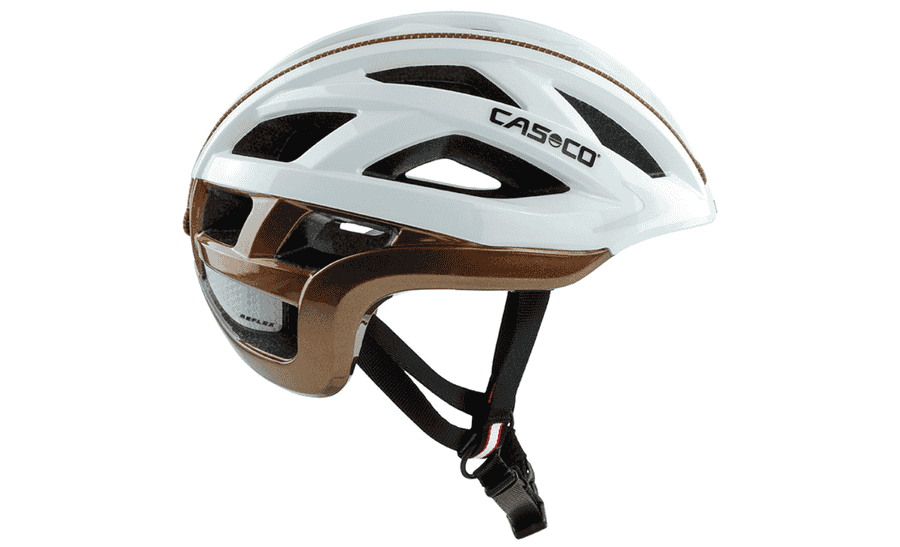 Casco CUDA 2 STRADA - weiss mokka