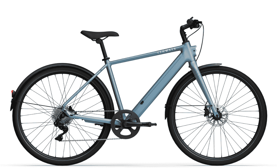 Tenways CGO600 Plus - 28 Zoll 360Wh 8K Diamant - Sky Blue