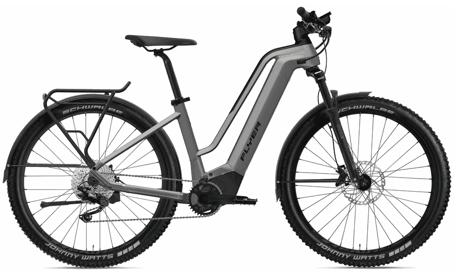 FLYER Goroc2 2.10 - 29 Zoll 750Wh 10K Wave - Cast Silver Black Gloss