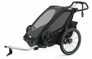 Thule Chariot Sport 1 Kinderanhänger- Midnight Black