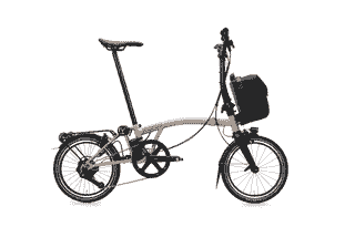 Brompton P Line Electric - Typ H - 16 Zoll 345Wh 4K Faltrad - Dune Sand