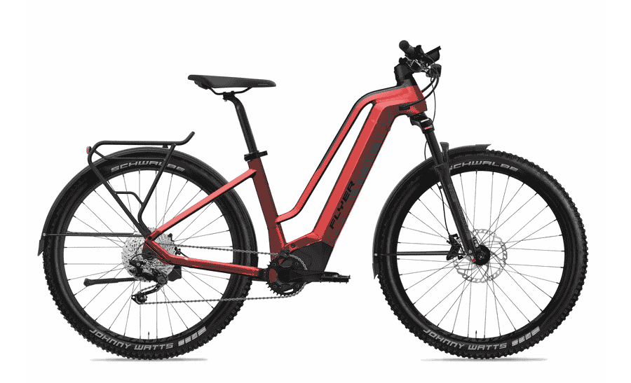Flyer Goroc2 2.10 - 29 Zoll 750Wh 10K Wave - Mercury Red Black Gloss