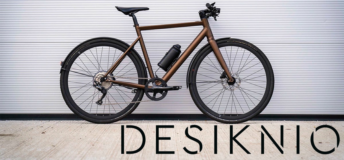 Bike Desiknio mit Desiknio Logo unten