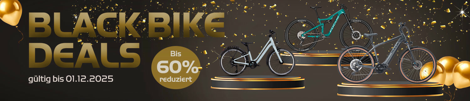Banner für die Aktion Black Bike Deals