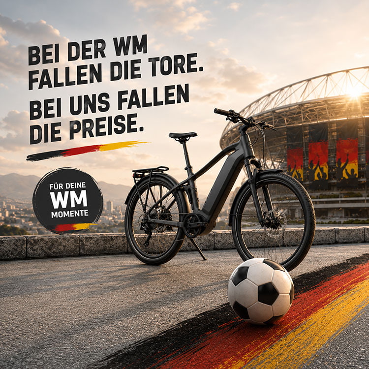 Top Angebote zur WM bei ebike-24.com