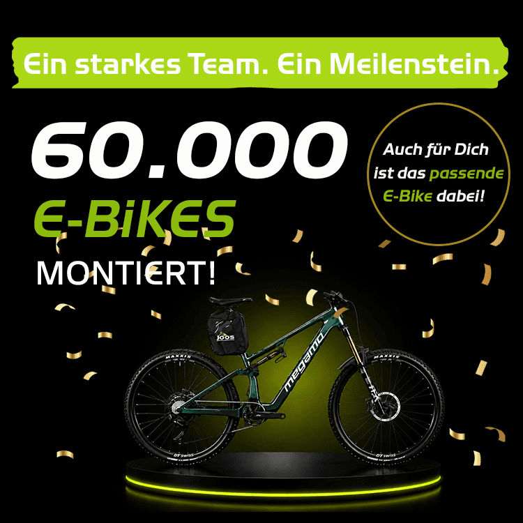 Banner 60.000 E-Bikes bei fahrradlagerverkauf.com
